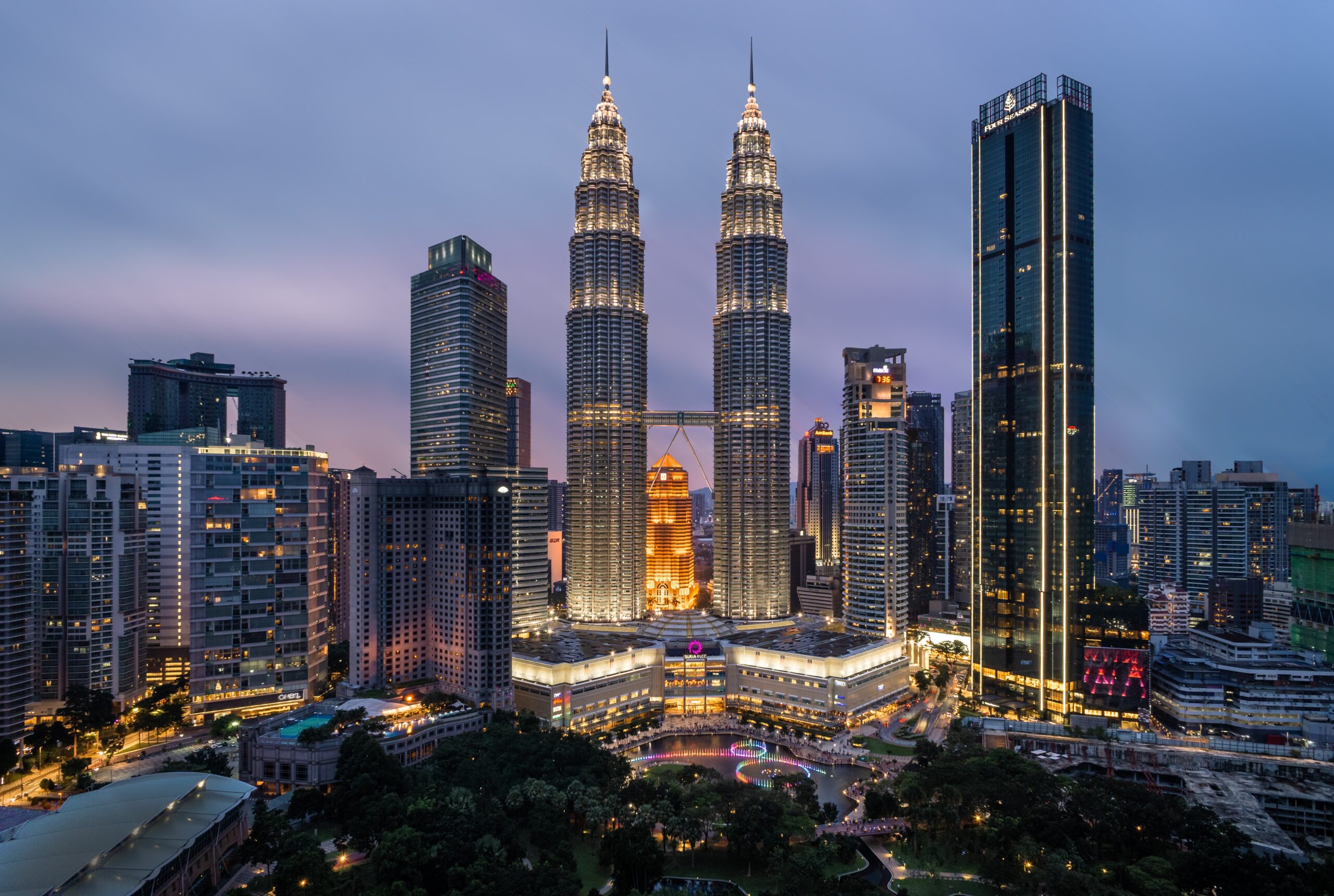 Kuala Lumpur at night