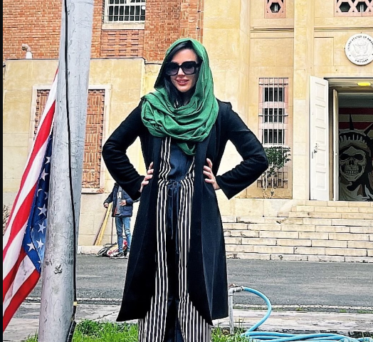 Whitney Wright in Iran