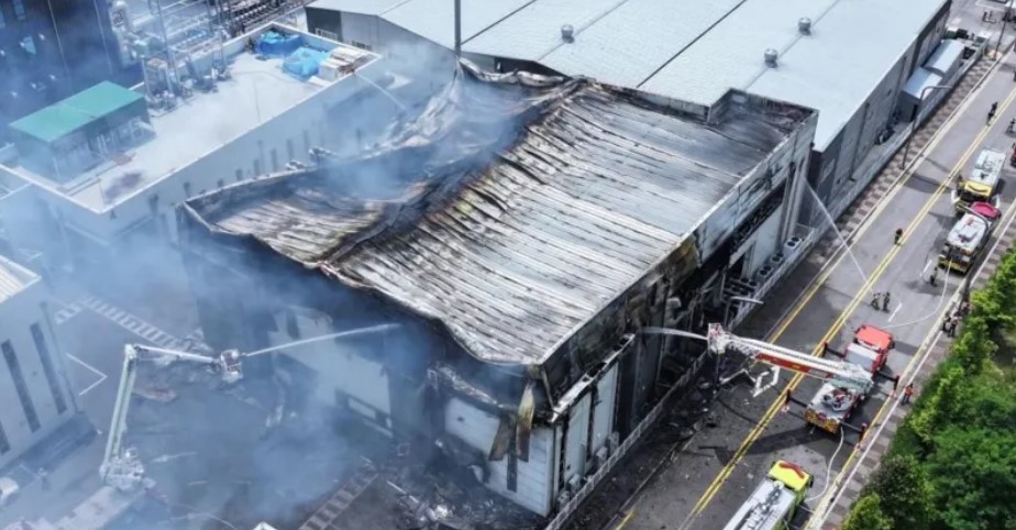 South Korea Factory fire