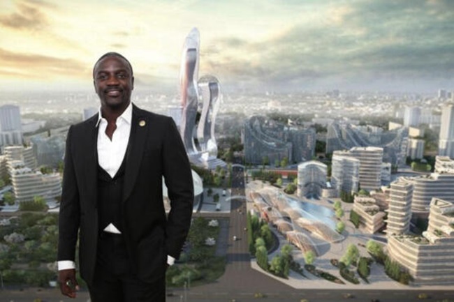 Akon futuristic city