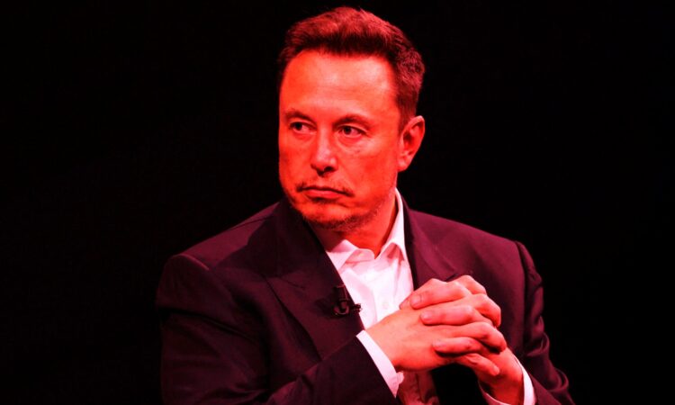 Elon Musk Red